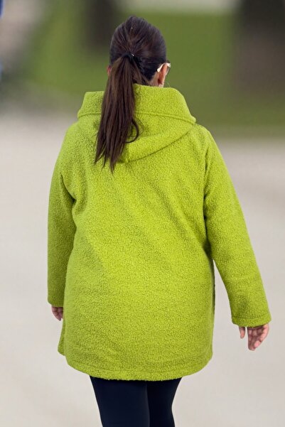 yagmurberen Original Italian Fabric Ka Hooded Epl Large Size Sweat Buklet Jacket