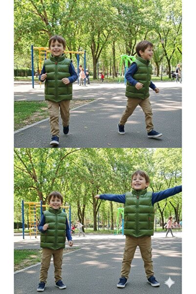 PENGORA Milano Boys' Waterproof Zippered Puffer Vest 2026