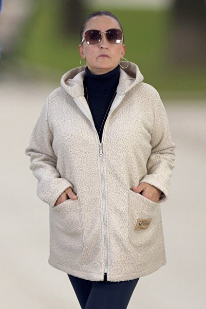 yagmurberen Original Italian Fabric Ka Hooded Epl Large Size Sweat Buklet Jacket