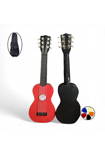 Sanchez 6 TELLİ ÇOCUK GİTARI KIRMIZI RENK