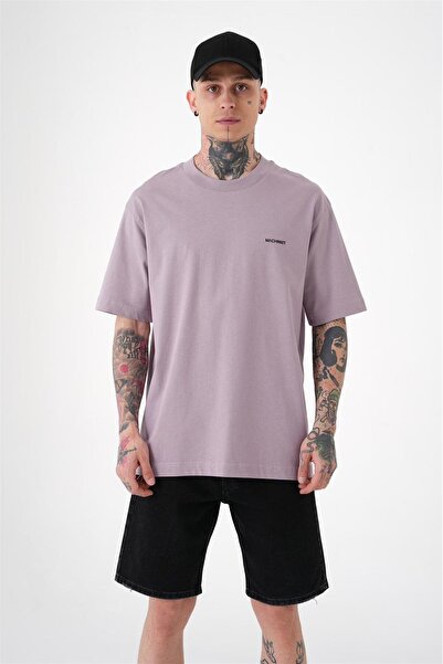 Machinist Men's Relaxed Basic Cotton T-Shirt Dirty Pink