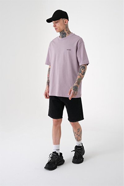Machinist Men's Relaxed Basic Cotton T-Shirt Dirty Pink