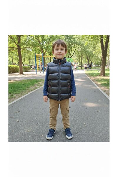 PENGORA Milano Boys' Waterproof Zippered Puffer Vest 2026