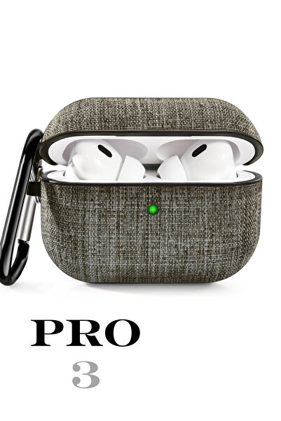 PSGT Airpods Nesil Pro3 Uyumlu Jean plastik kılıf Kapak Arka Koruma Kabı Koru...