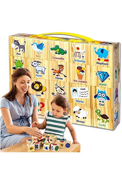 Optim Solution Образователни блокчета от пяна, комплект от 20 части, букви и ...