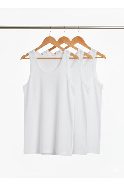 BEYAZTOPTAN Good Quality 100% Cotton Undershirt