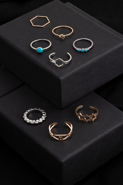 Sortie Aksesuar Karma Figured Variable Model 20-Piece Adjustable Length and J...