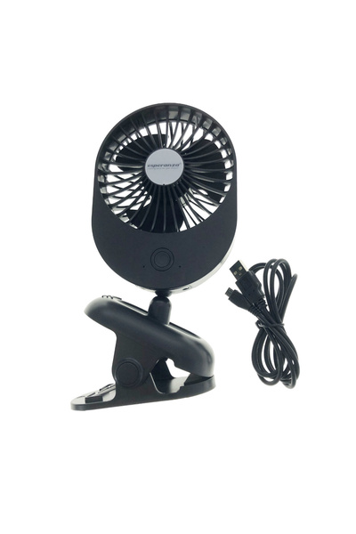 ESPERANZA Fan, Esperanza, USB, Black