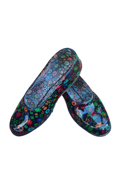 YILMAZ Floral Λαστιχένια Παπούτσια