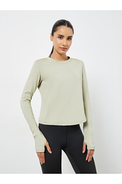 Styli Pack of 3 - Multi Cross Back Padded Sports Bra, Paneled Top and Flared Leggings