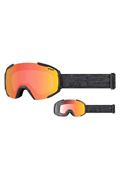 Relax R2 Glacier Ski Goggles-Black