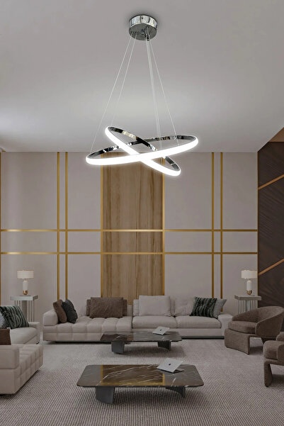 RSCOLLECTIONS 2 ' Li Çember Modern Sarkıt Avize 30-40 cm