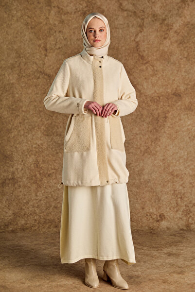 Setrms Suni Kürklü Stoperli Kap