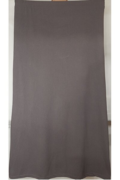 N.Y.YILDIZ Yildiz Fruze Crocheted Pleated Large Size Lined Elastic Waist Flexible Mothers Two-Piece A-Line Skirt