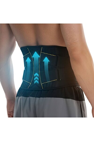 LittleDomi Lumbar Belt - 10 Support Zones, Posture Corrector, Adjustable, Neo...