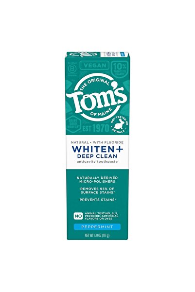 tom's of maine Whiten + Deep Clean Diş Macunu 113GR