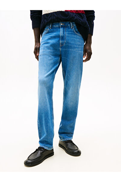 Tommy Hilfiger Men Blue Denton Straight Leg Jeans