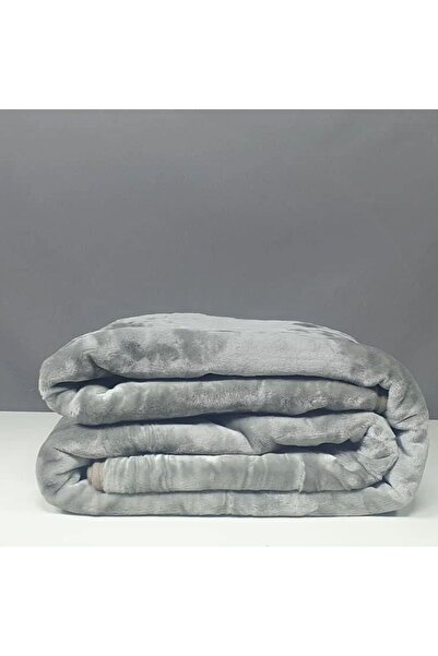 Reiashn Heavy winter warmth blanket, light gray, double