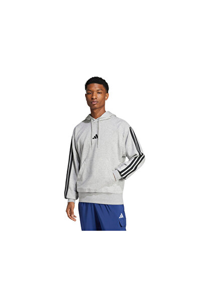 adidas Мъжка ежедневна суитшърт M 3S FT HD JD1871 Сив