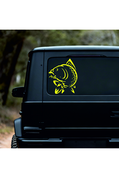 StickITsibiu Big Fish – 4×4 Off-Road Car Sticker – Dimensions 55x44 cm.