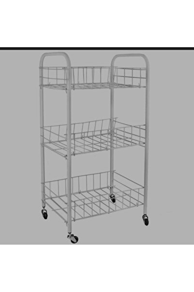 OEM Etajera Metal 3 Nivele 34x26x70cm