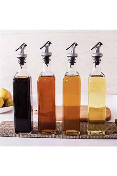 OEM Sticla cu dozator pentru ulei vegetal si condimente lichide, 500 ml. Sticla