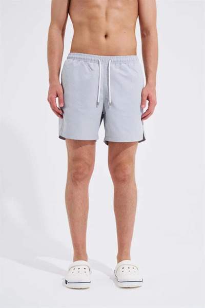 Machinist Ανδρικό σορτς Sea Basic Sea σε γκρι χρώμα
