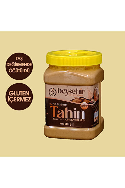 Beyşehir Yöresel طحينة مقرمشة مزدوجة 800 جرام (100% سمسم)