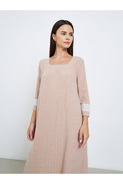 Styli Square Neck Knit Nightdress