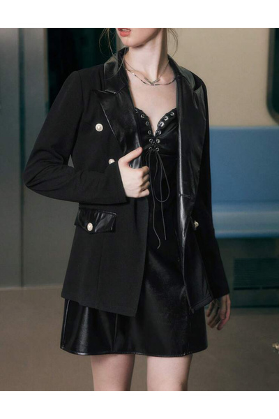 Sheya Shein jacket, black