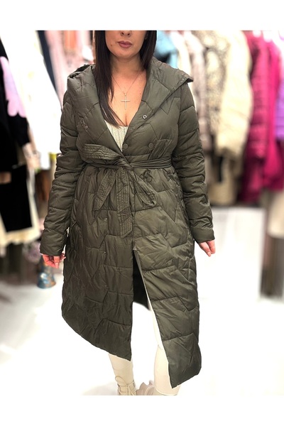 Brielle Women's Premium Long Sleeve Quilted Puffer Jacket