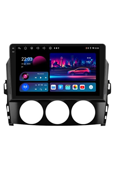 Piloton Navigație dedicată pentru Mazda MX-5 (2005-2015) 9 inch, 4GB RAM, 64G...