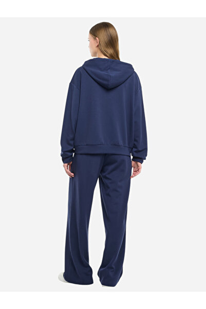 Victor and Jane By Styli Navy Zip Up Hoodie and Joggers Co-Ords