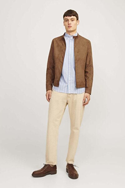 Jack & Jones Men's Cognac Jacket Model Code: (12261197Cognac)