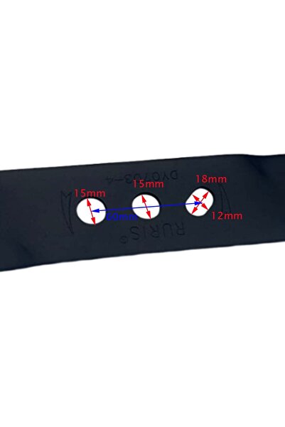 RURIS Lamă de tuns iarba Dac 150xl