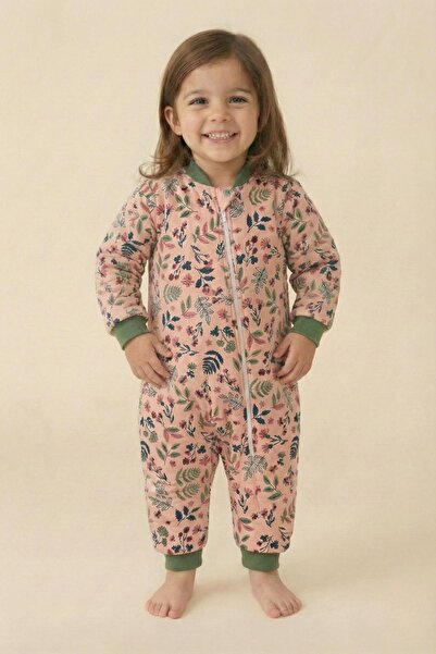 Zeyland Unisex Çocuk Elyaf Dolgulu Uyku Tulumu - Bordo