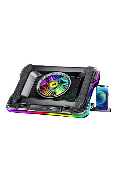 Torima CF-07 BLACK NOTEBOOK COOLING PARTNER RGB