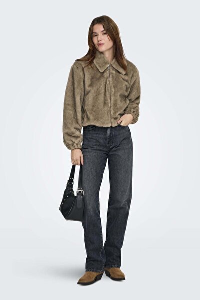 ONLY Jachetă pentru femei/fete Taupe Grey Cod model: (15373155Taupe Grey)