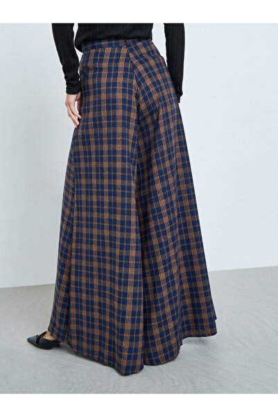Take Two By Styli Women Checked Wide Leg Pant
