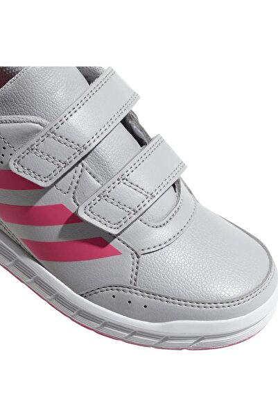 adidas Children's girls sneakers grey-pink