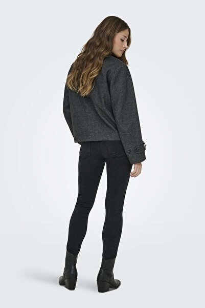 ONLY Jachetă pentru femei/fete, gri închis, melange, cod model: (15363039Grey gri închis)