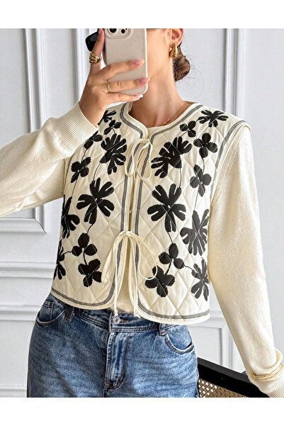 Sheya Shein vest, cream