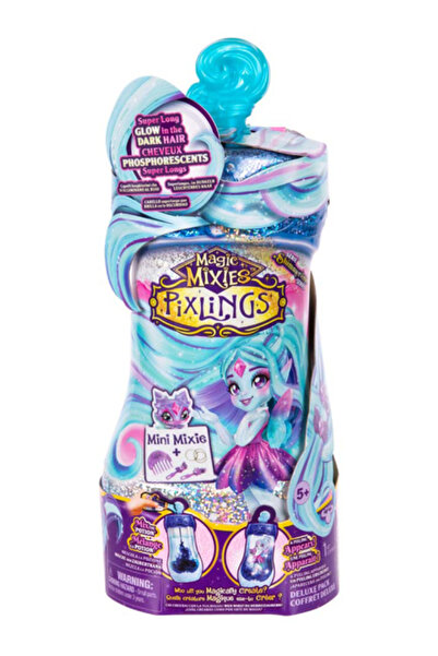 Pixlings Păpușă Pixling Magic Mixies - Păr Galactic, Flyt