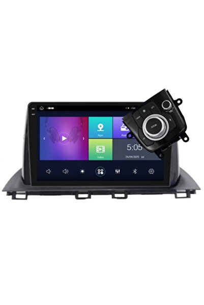 Piloton Navigație pentru Mazda 3 (2013-2018) cu joystick, 2K, 4GB RAM, 64GB, Octa Core