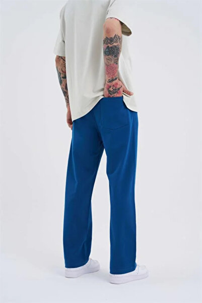 Machinist Ανακουφιστικό φαρδύ παντελόνι φούτερ Indigo