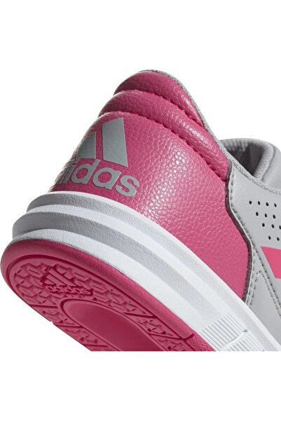 adidas Children's girls sneakers grey-pink