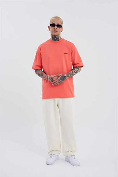 Machinist Men's Basic Oversized Baggy Sweatpants Cotton White