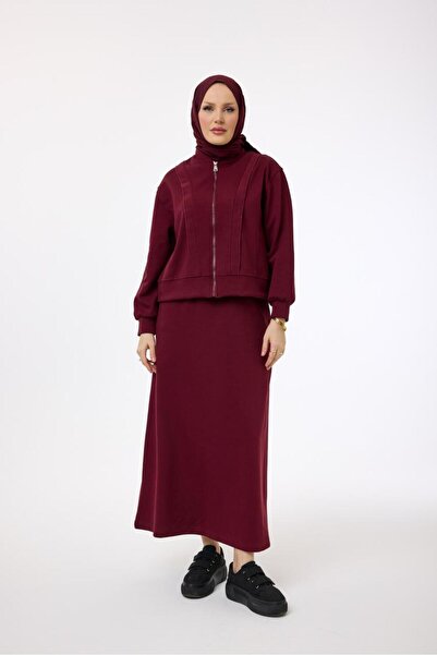 My City 6156 - Stylish Comfortable Women's Skirted Jacket Set