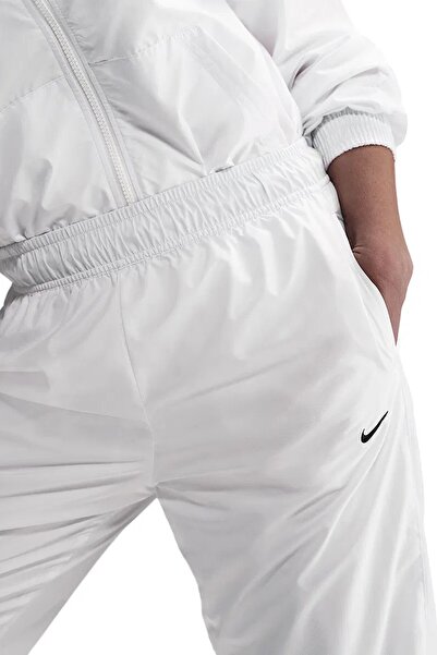 Nike Otg Uv Essential Classic Woven Pant. Loose Fit Elastic Cuffed Mesh Lined Women's Casual Tracksuit