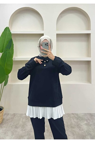 lurex moda Pleated Suit